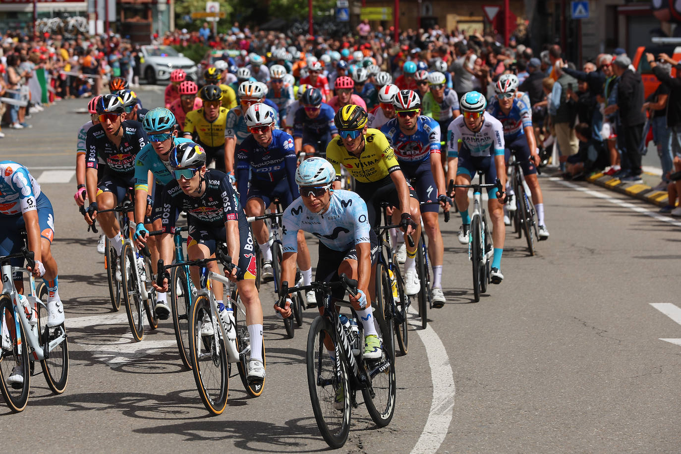 La Vuelta a su paso por Haro