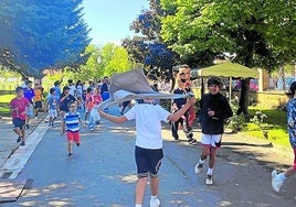 Día festivo de familias y niños