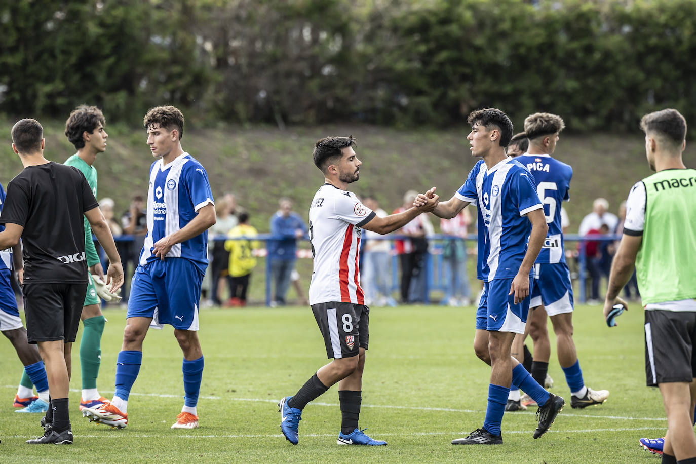 El encuentro Alavés-UD Logroñés