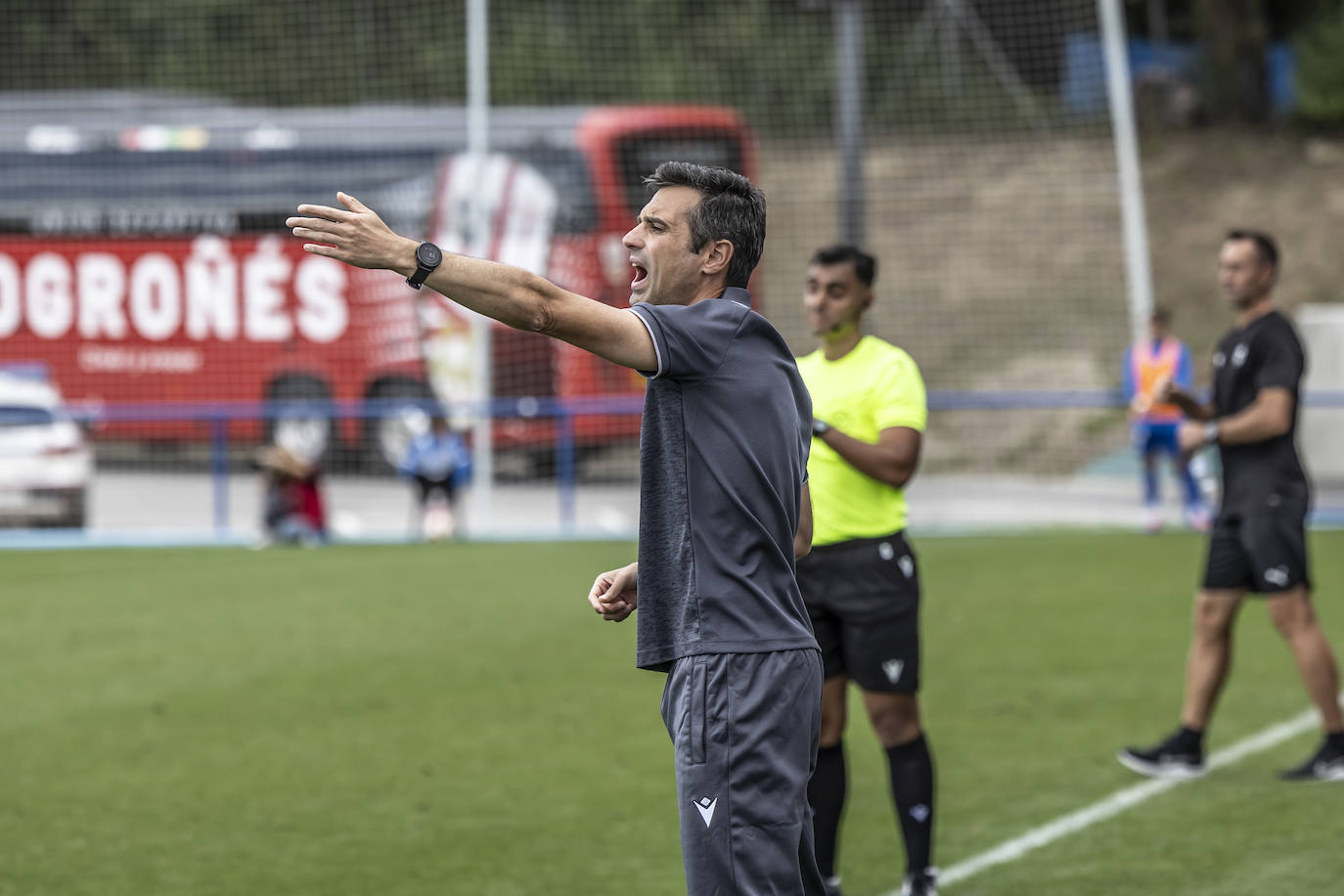 El encuentro Alavés-UD Logroñés