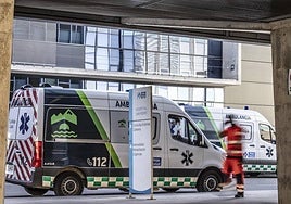 Dos accidentes en Logroño provocan el traslado de dos ciclistas al San Pedro