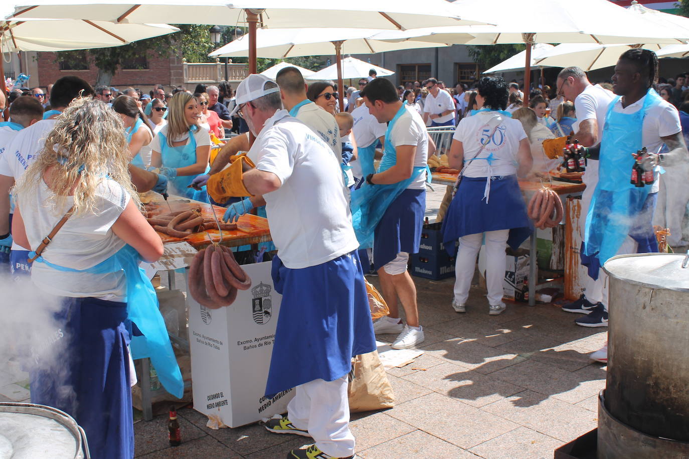 Baños de Río Tobía celebra el Festival del Chorizo