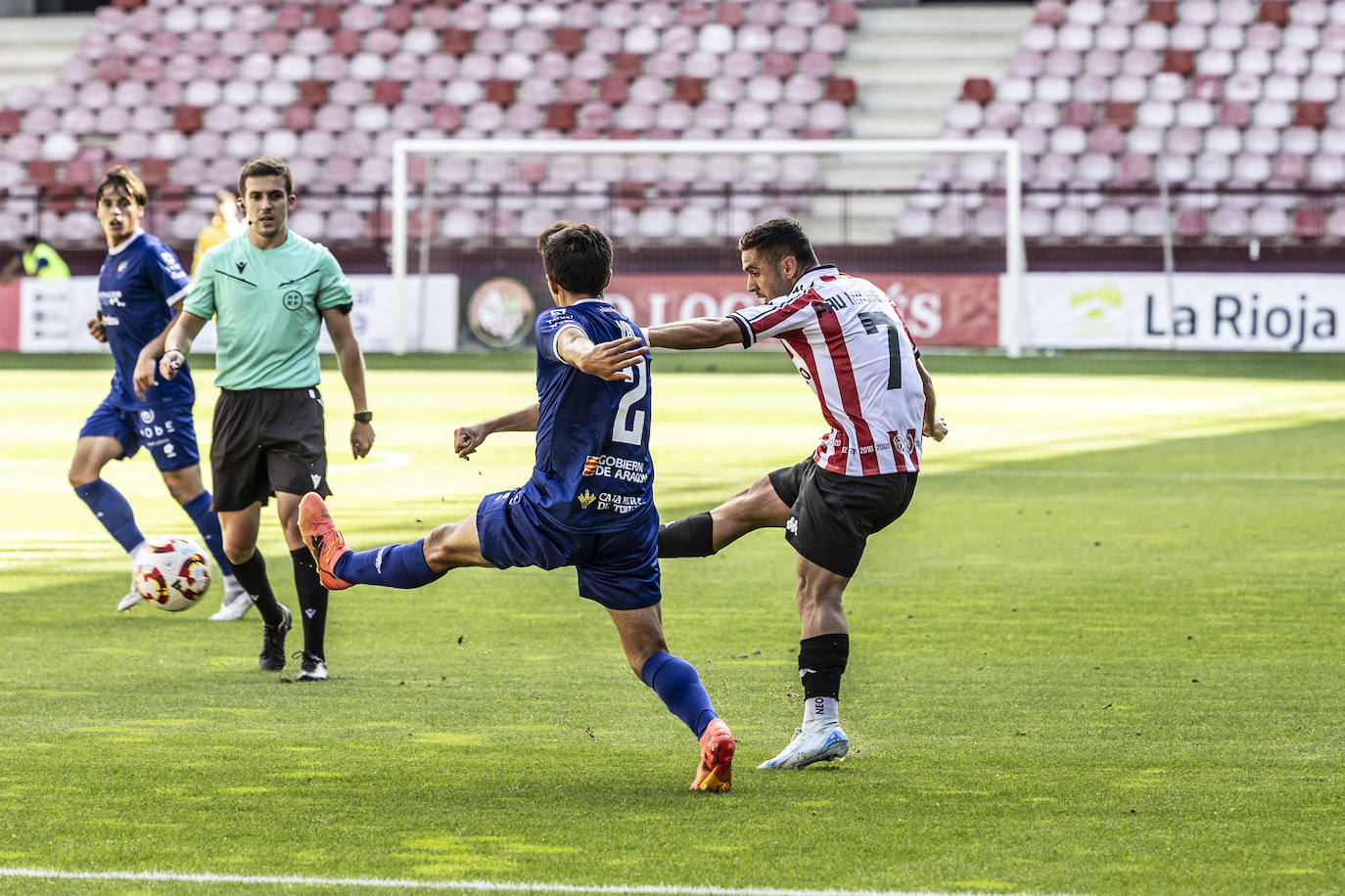 El partido SD Logroñés-Teruel