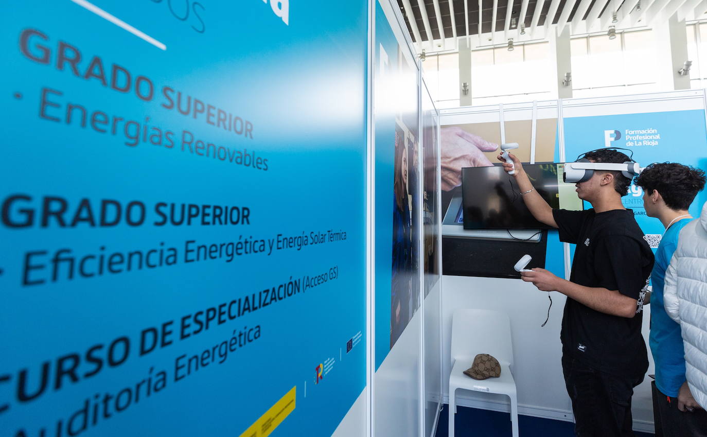 Feria de Formación Profesional celebrada el pasado marzo en Riojafórum. I