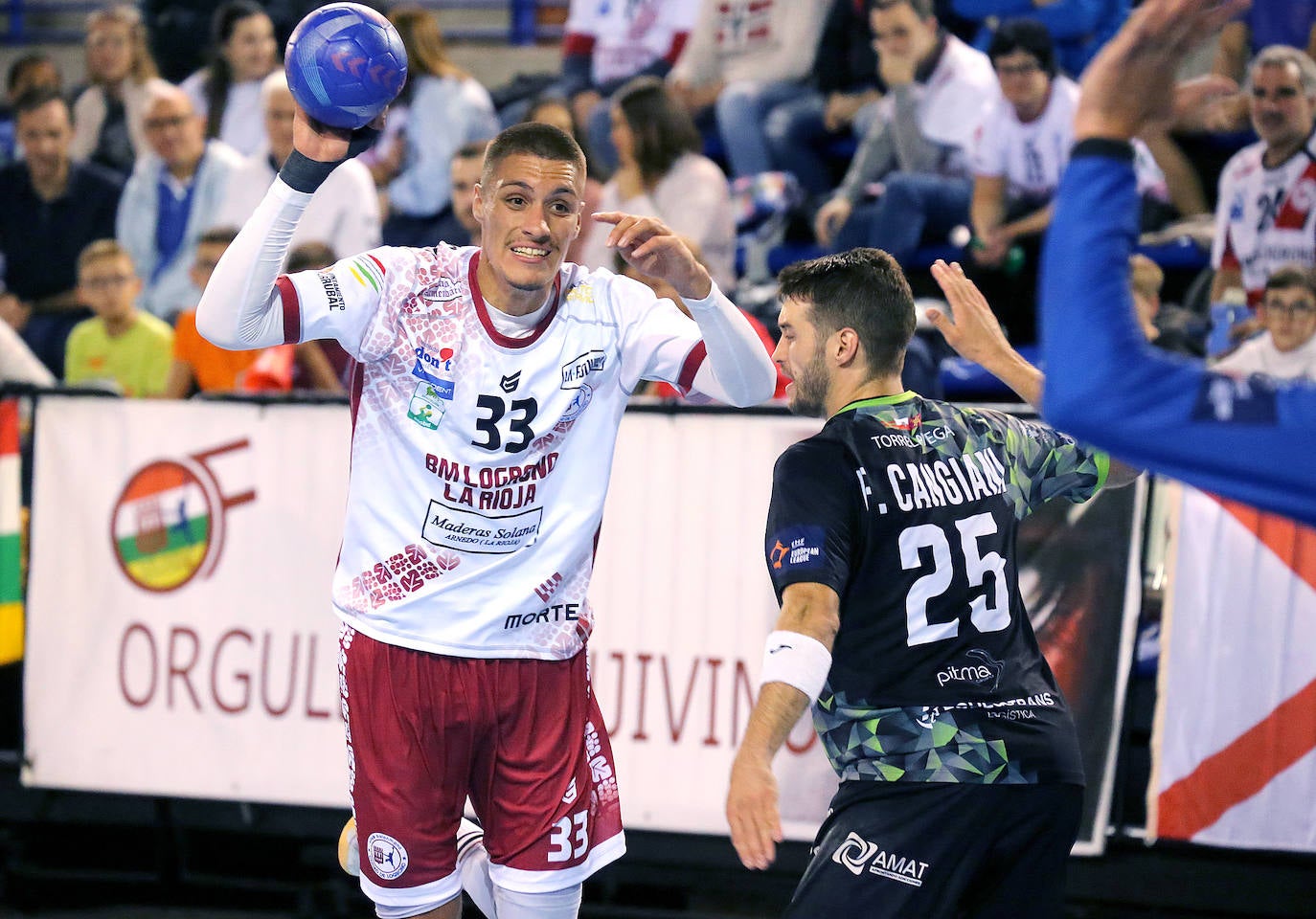 Las imágenes del Ciudad de Logroño-Torrelavega