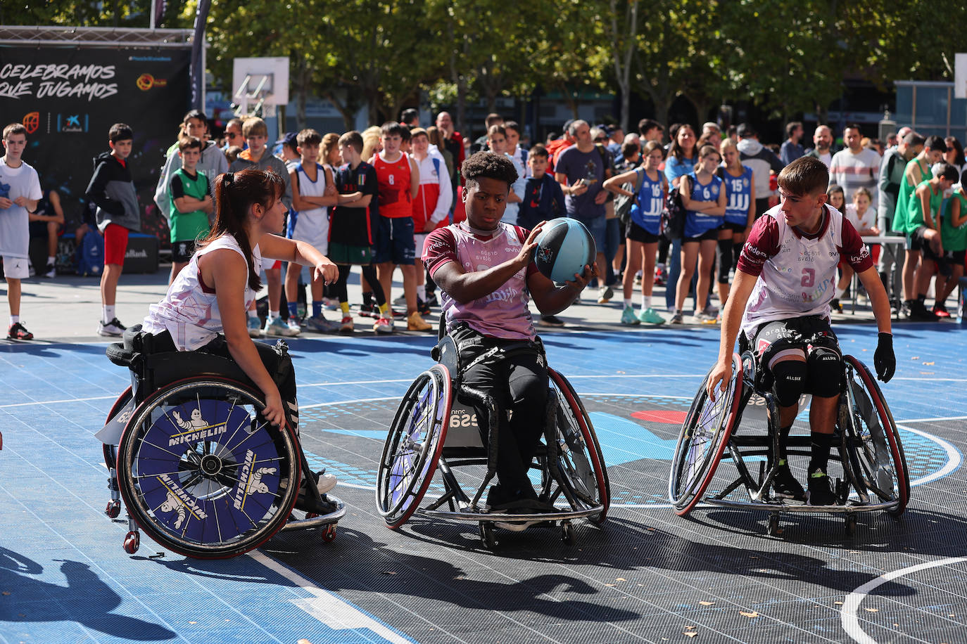 La plaza del Ayuntamiento de Logroño acoge el Plaza 3x3