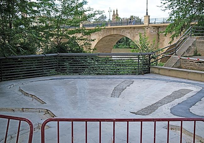 Logroño. A la concha del peregrino de Olarte le robaron el bronce.