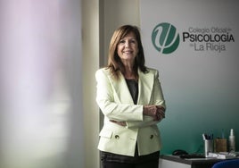 Pilar Calvo, decana del Colegio de Psicología de La Rioja