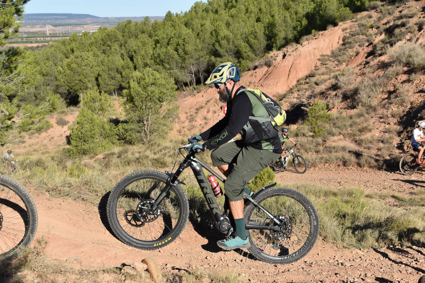 Cruz y Calleja ganan la BTT Peña Calagurritana
