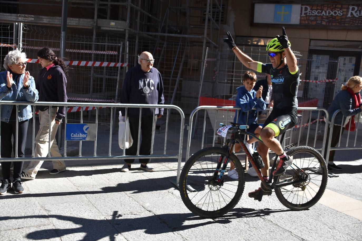 Cruz y Calleja ganan la BTT Peña Calagurritana