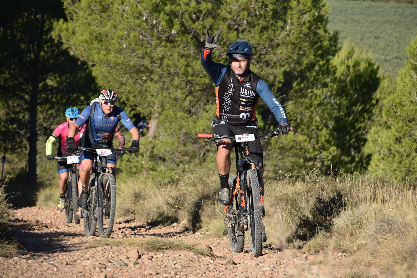 Cruz y Calleja ganan la BTT Peña Calagurritana