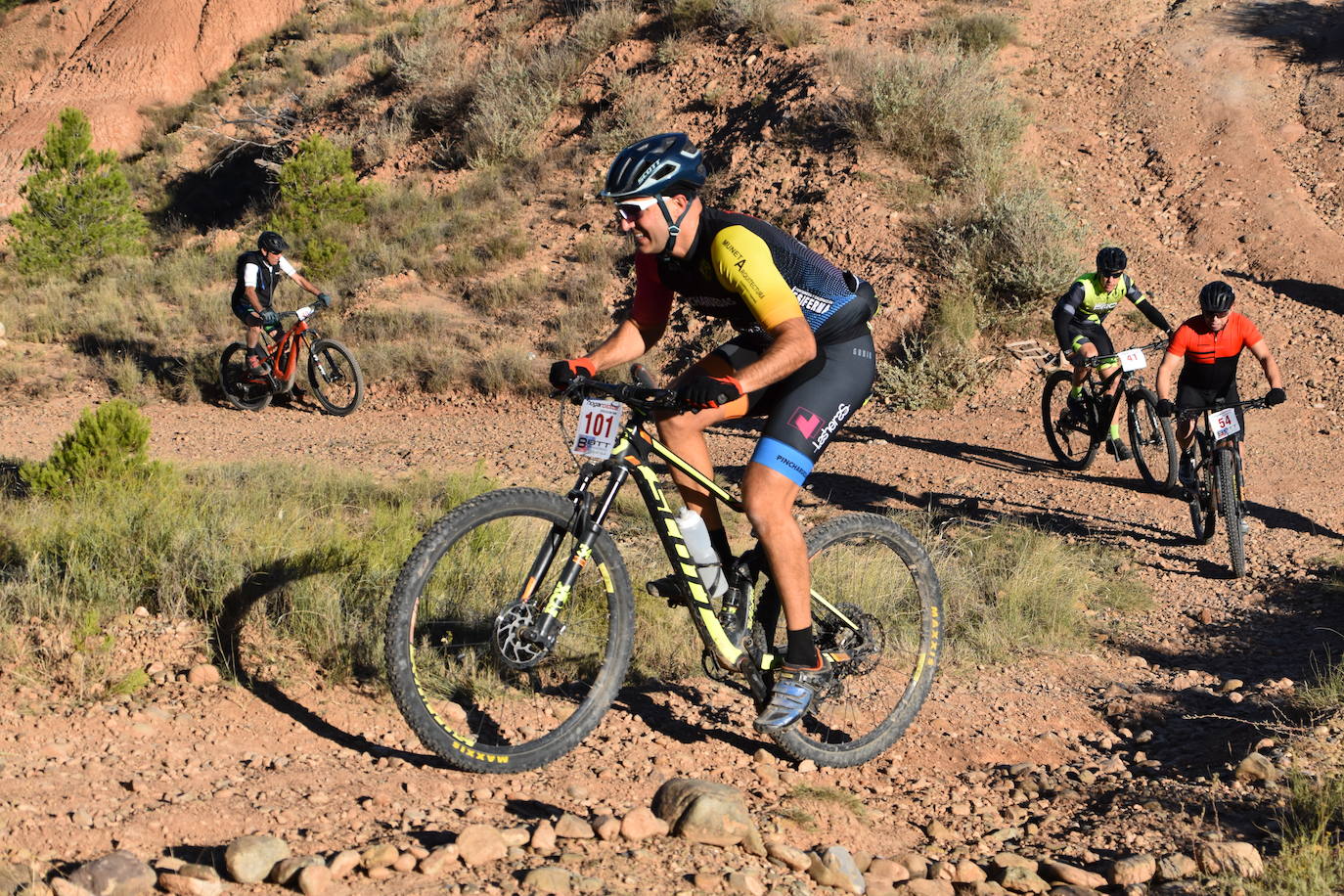 Cruz y Calleja ganan la BTT Peña Calagurritana