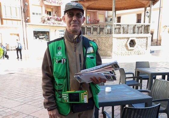 El vendedor de la ONCE José Antonio Valero Ibáñez