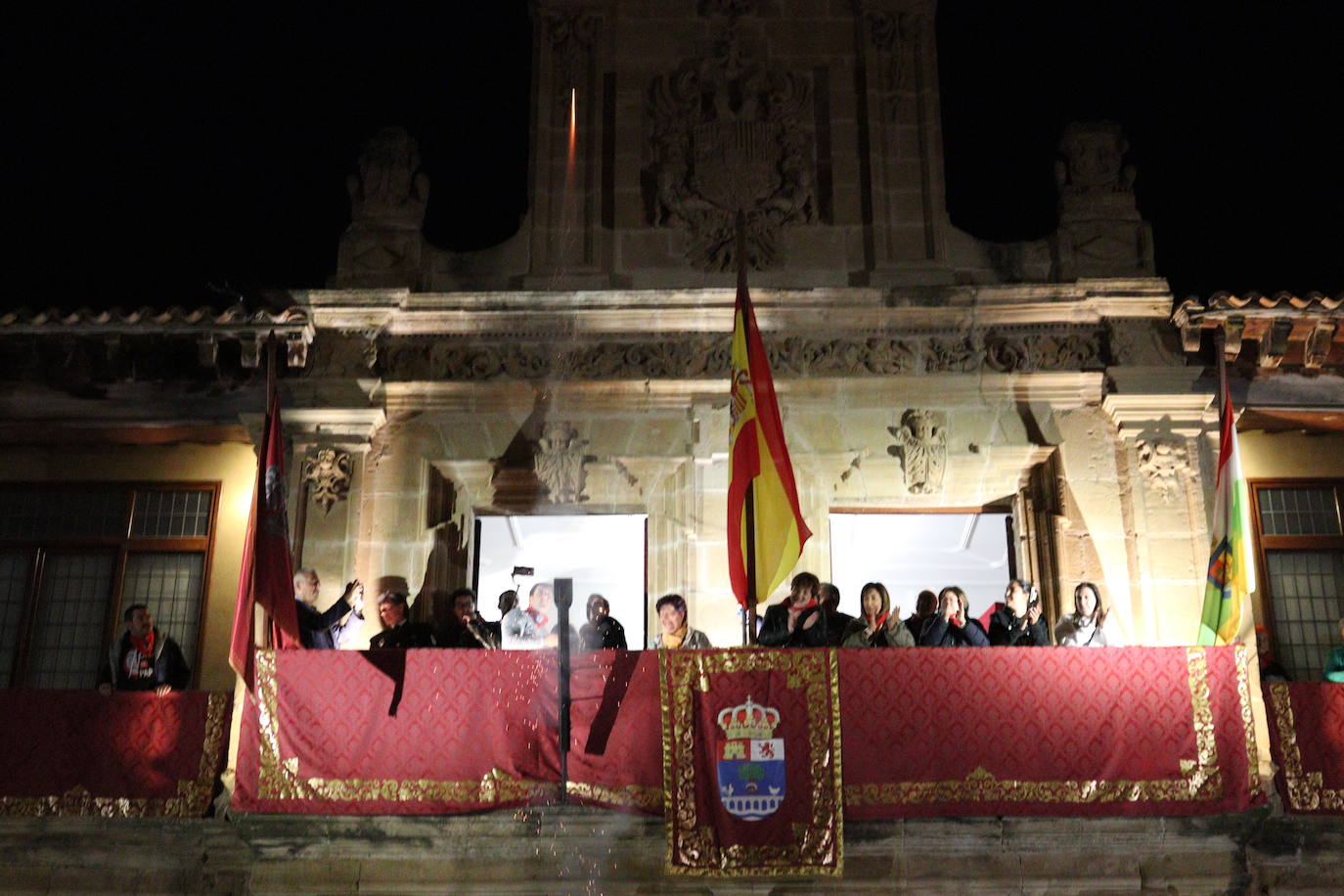 La mejores imágenes del chupinazo en Santo Domingo