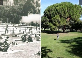 La piscinas de la Sección Femenina