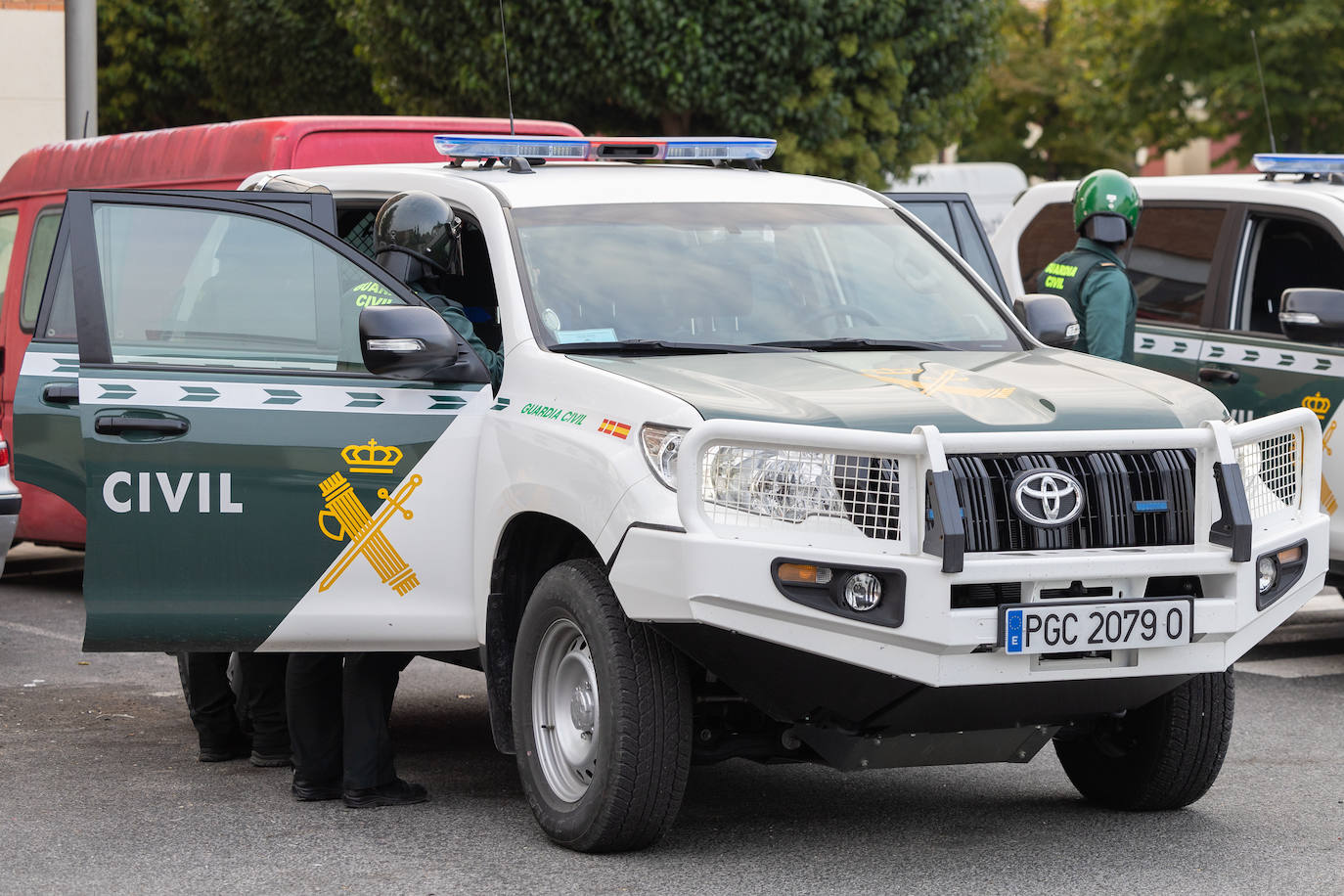 Redada y detención en la calle Ebro