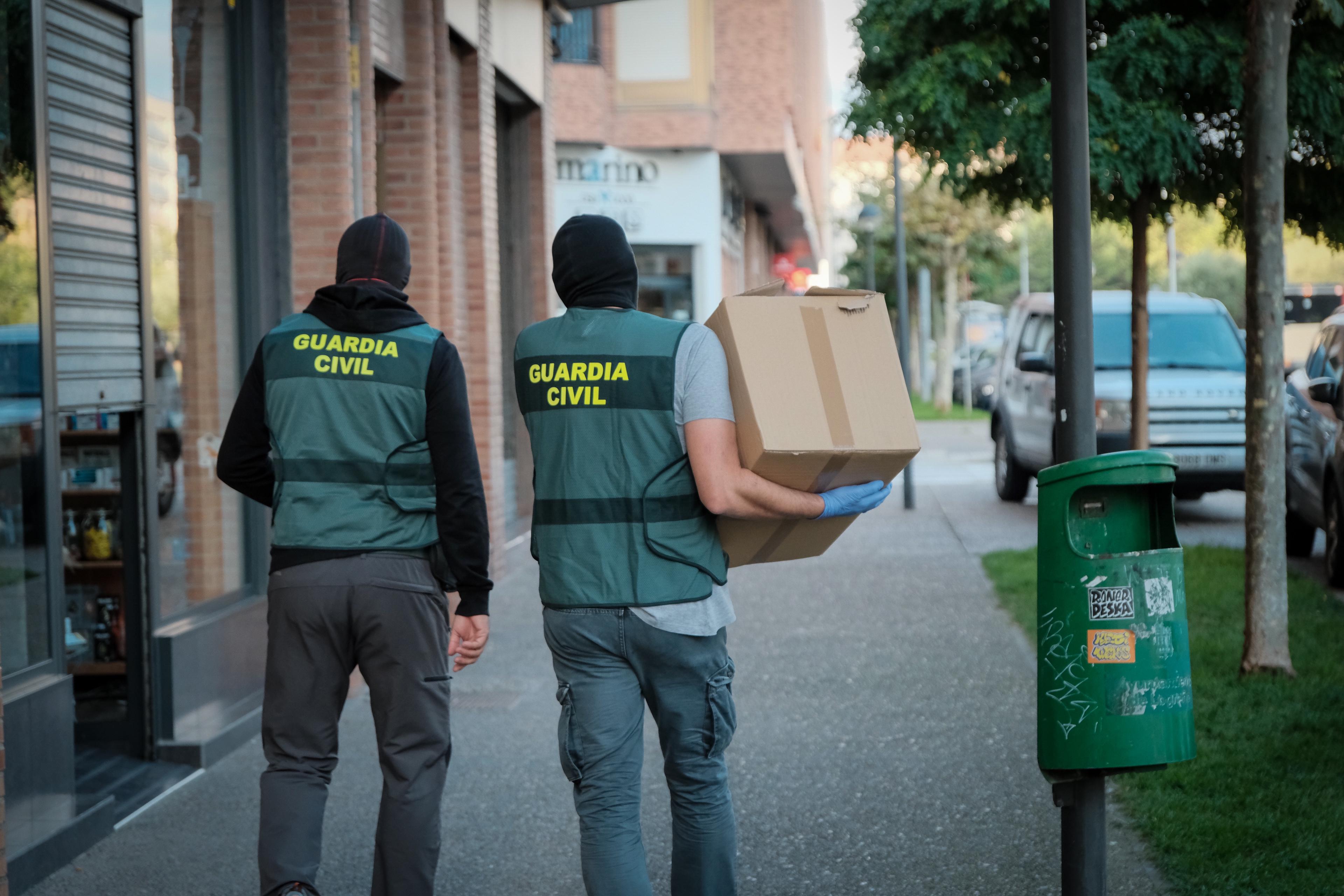 Redada y detención en la calle Estambrera de Logroño