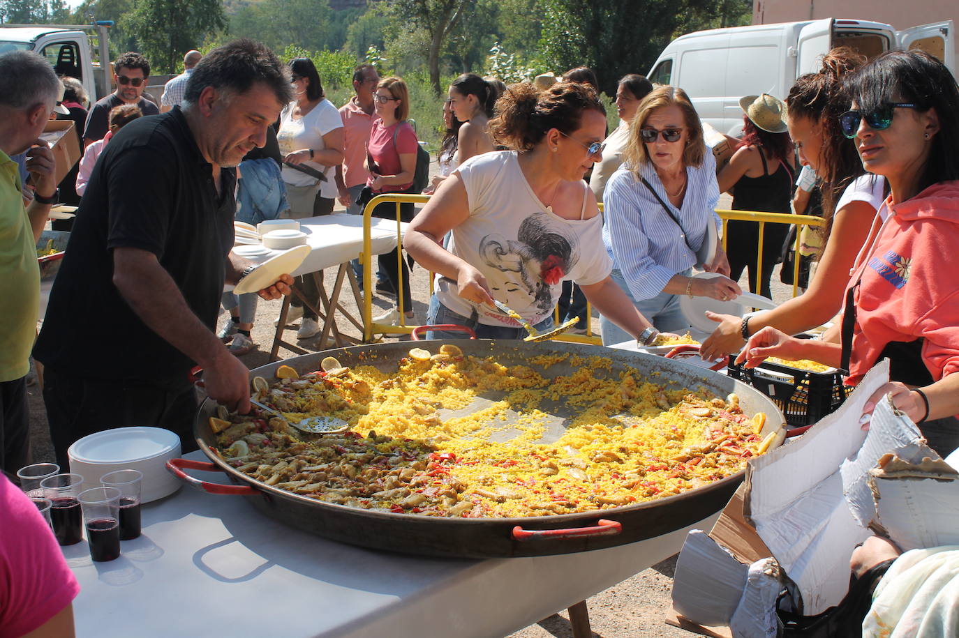 Nájera celebró el día de las paellas