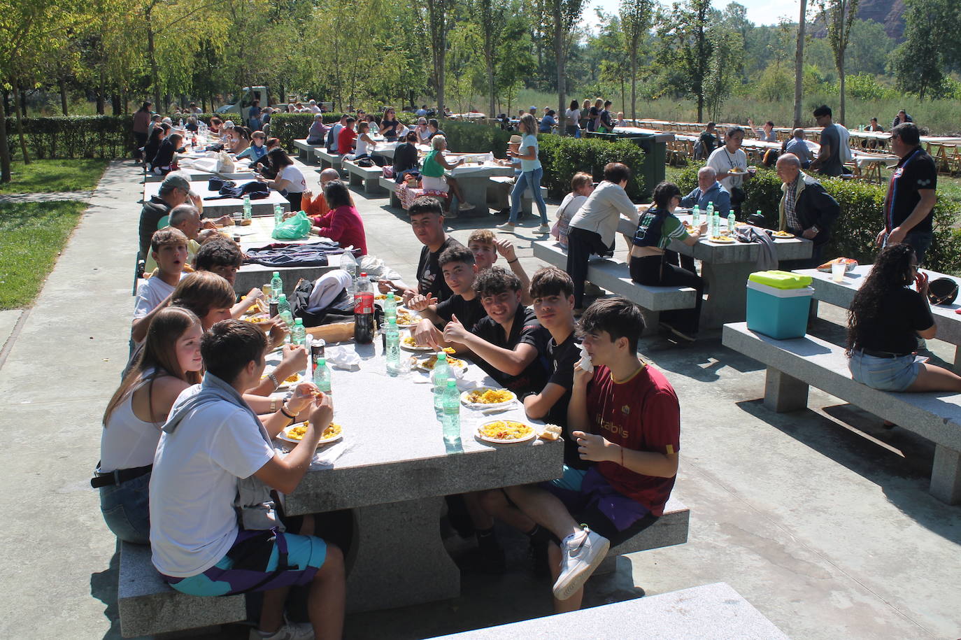 Nájera celebró el día de las paellas