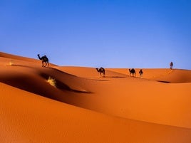 Imagen promocional de un viaje por el desierto.