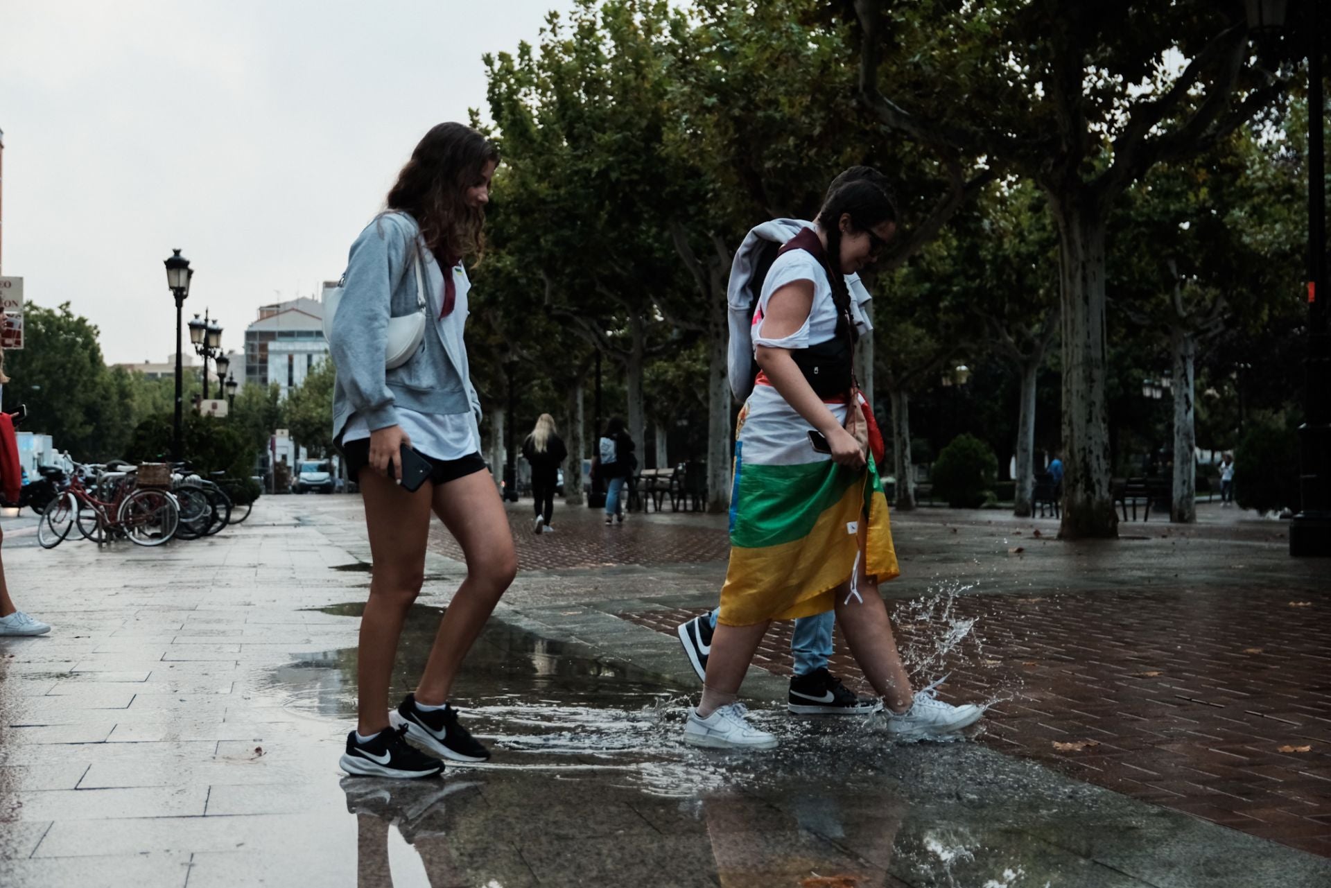 Primera tarde matea pasada por agua.