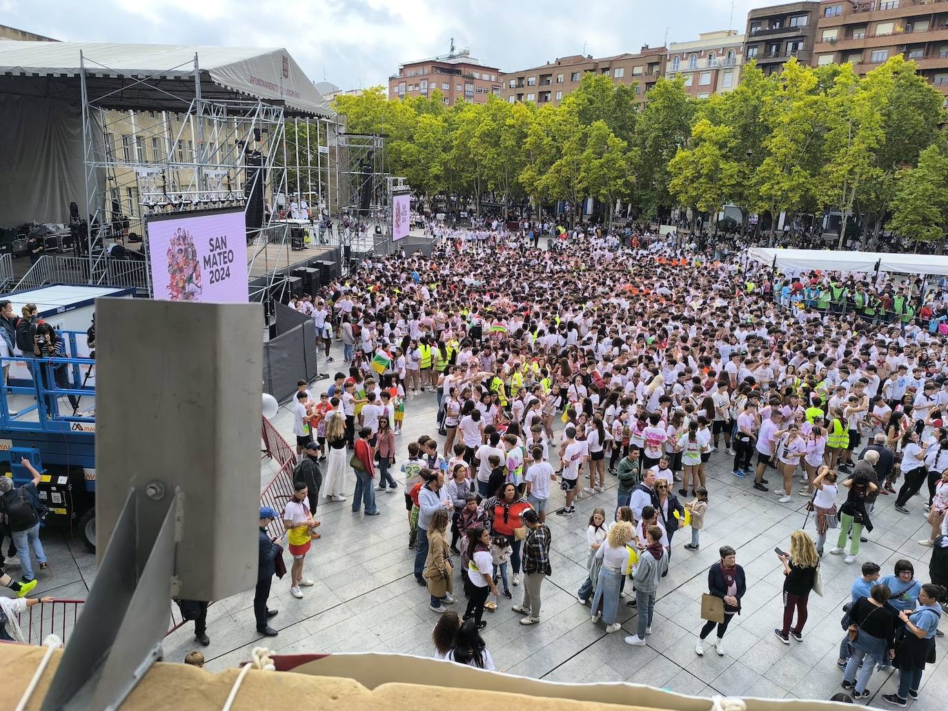 La fiesta calienta motores en Logroño
