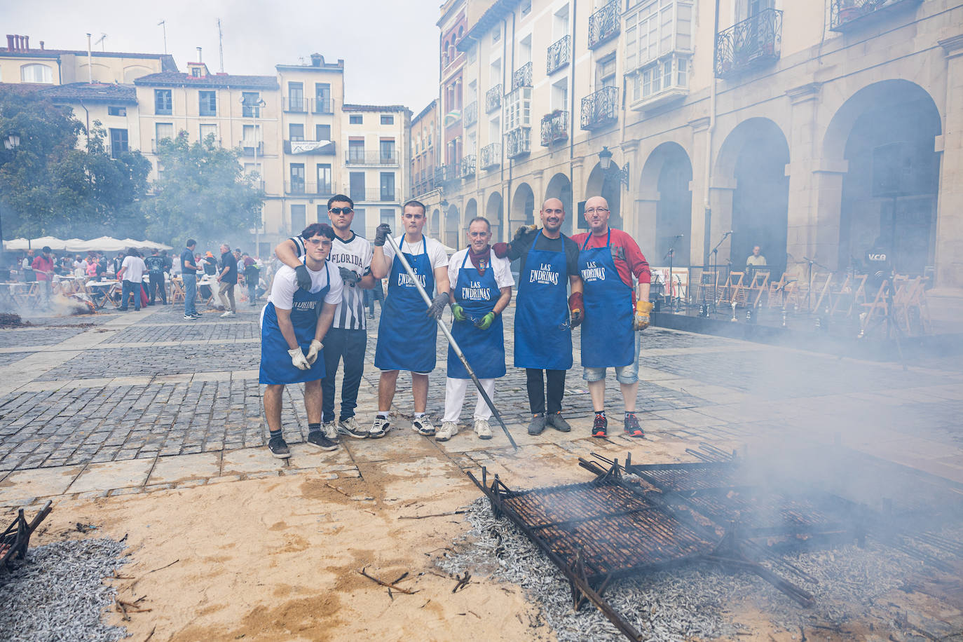 Salchichón, pimientos, huevos, chuletas... todas las degustaciones el día de San Mateo