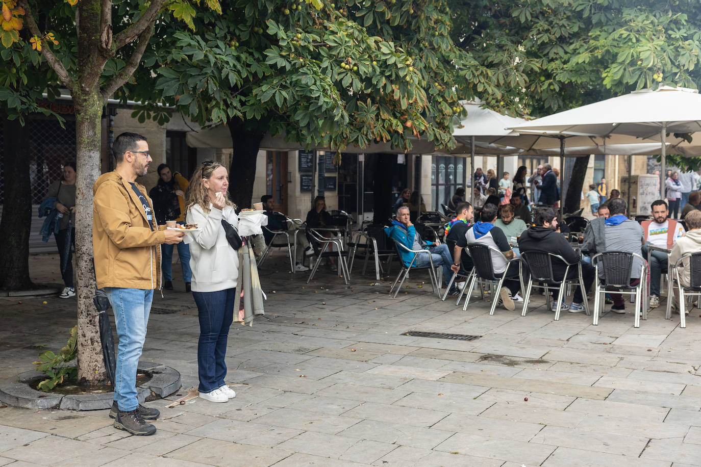 Salchichón, pimientos, huevos, chuletas... todas las degustaciones el día de San Mateo