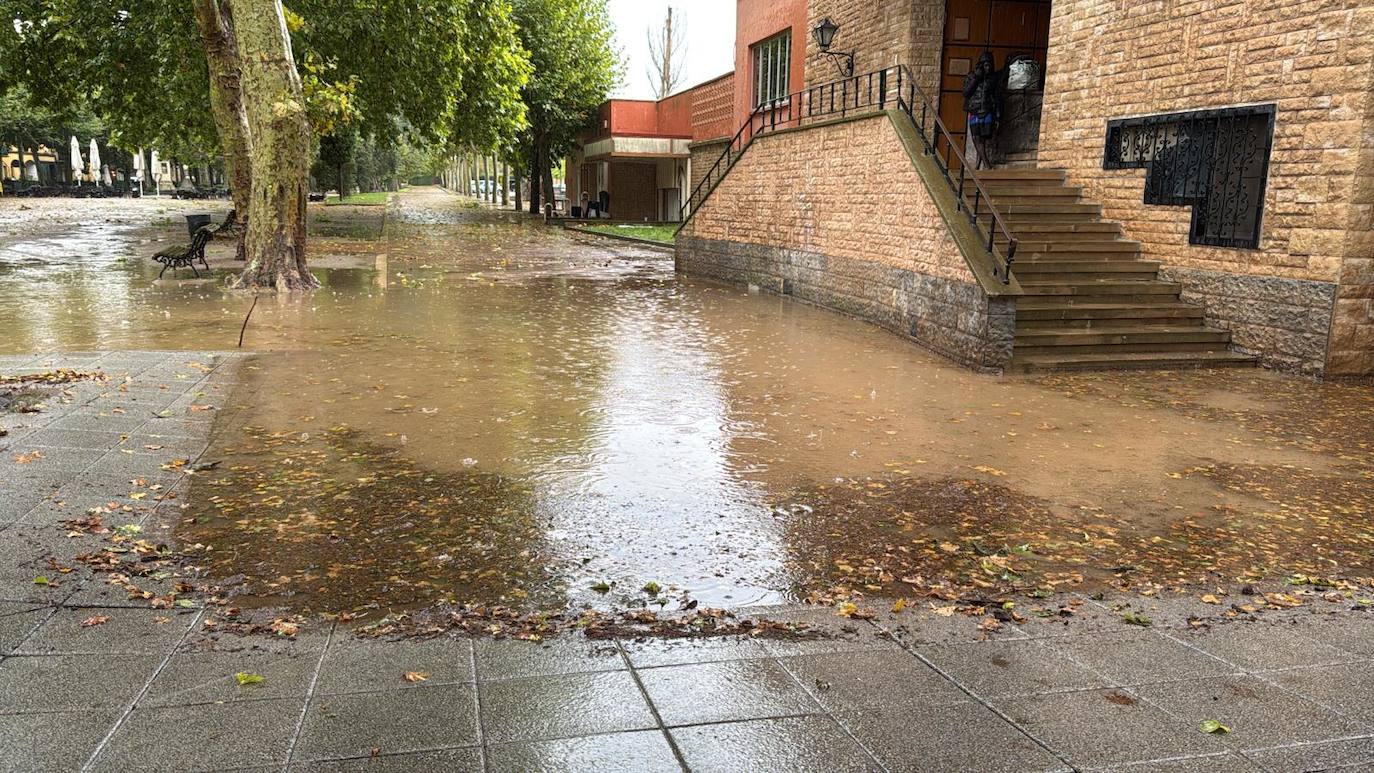 Las imágenes de la tormenta en Nájera