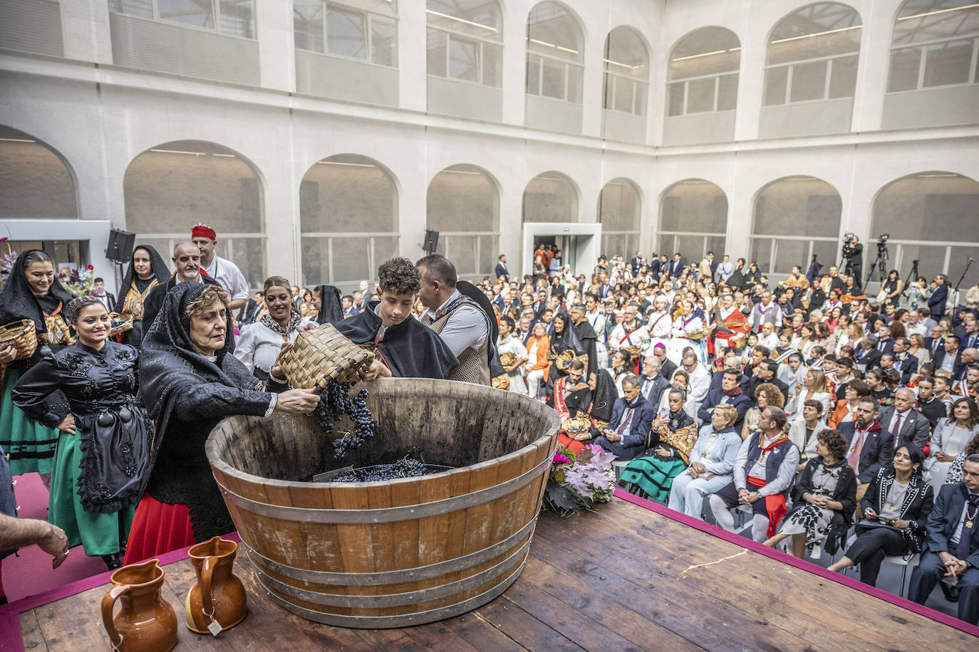 El pisado y la ofrenda, en imágenes