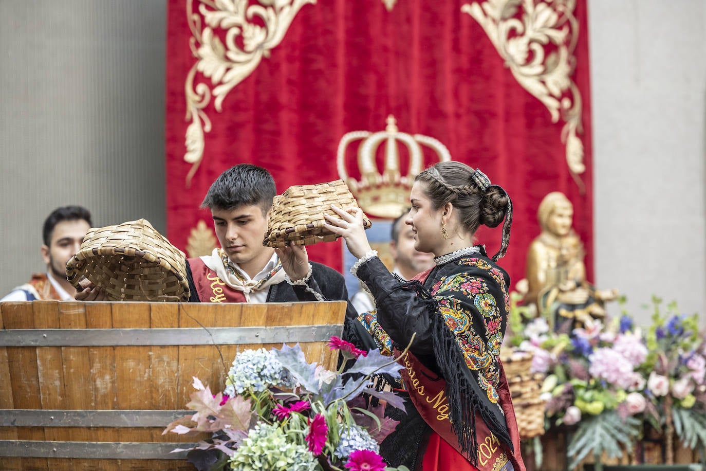 El pisado y la ofrenda, en imágenes