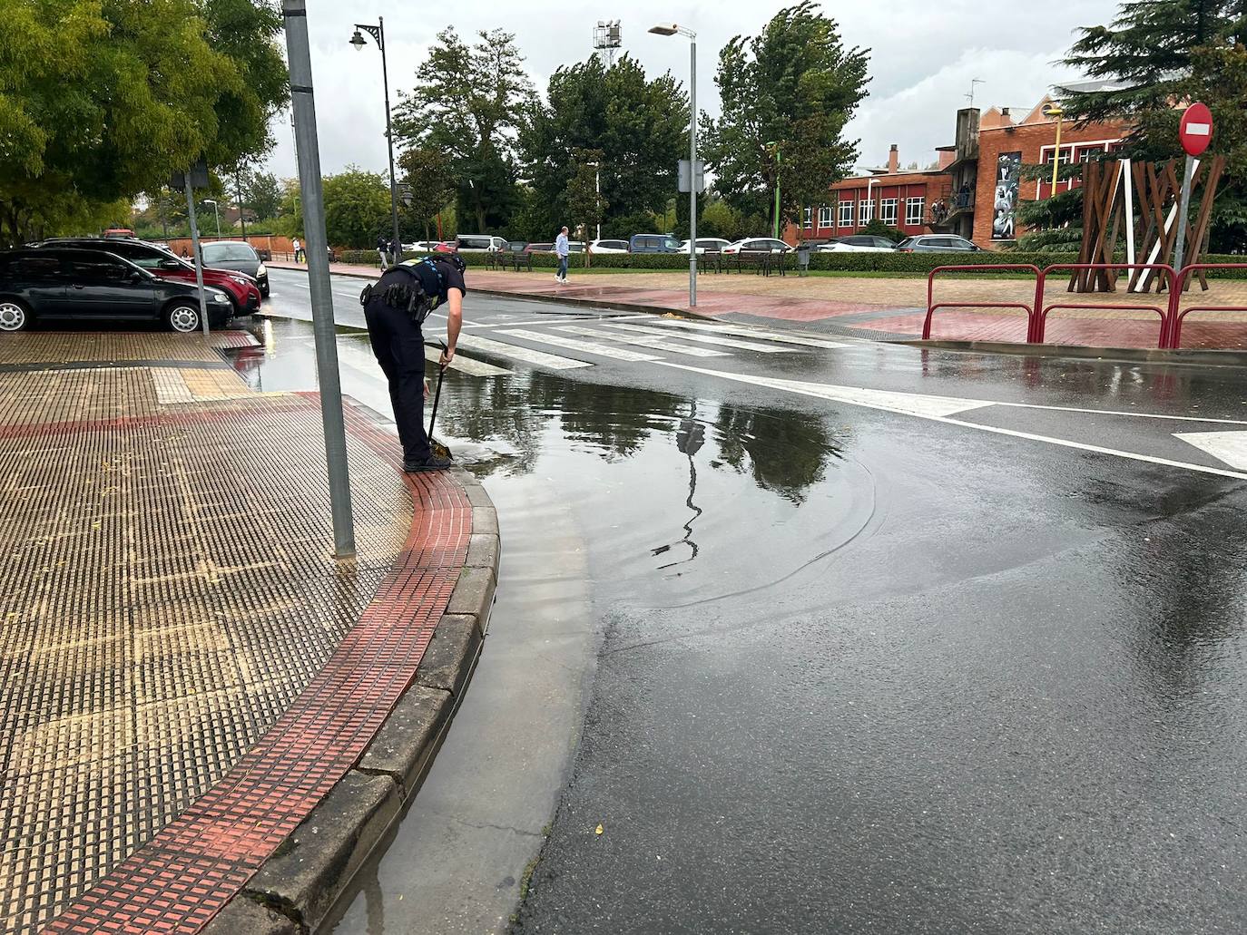 Las imágenes de la tormenta en Logroño