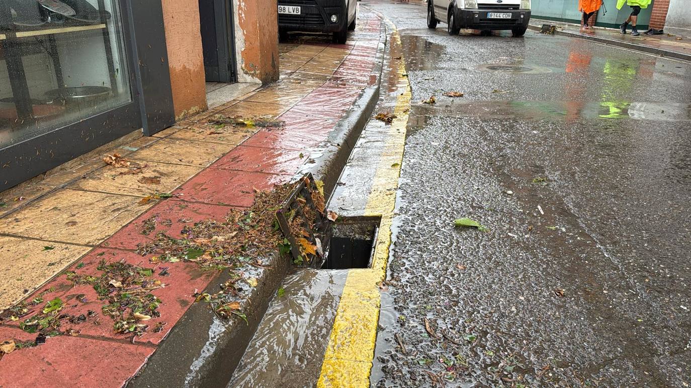 Las imágenes de la tormenta en Nájera