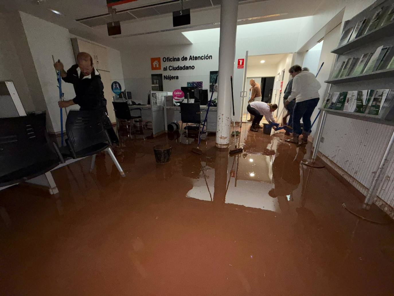 Las imágenes de la tormenta en Nájera