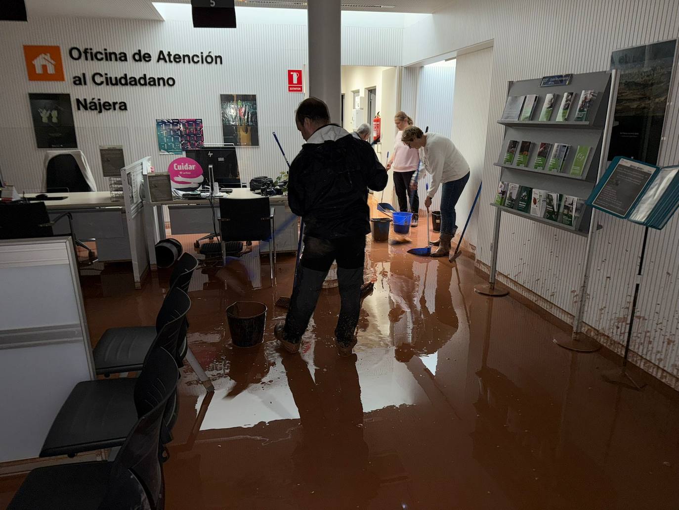 Las imágenes de la tormenta en Nájera