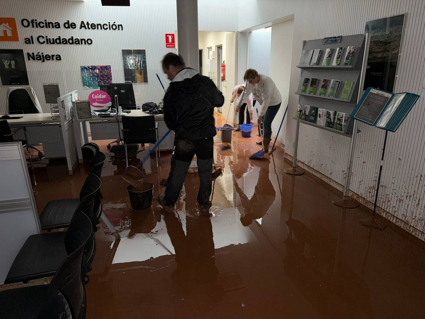 Las imágenes de la tormenta en Nájera