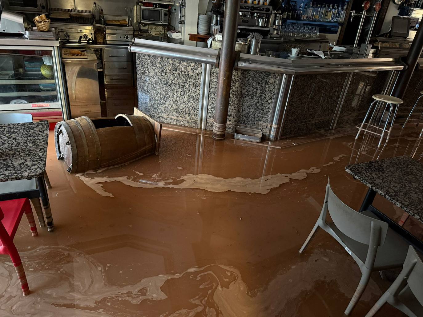 Las imágenes de la tormenta en Nájera