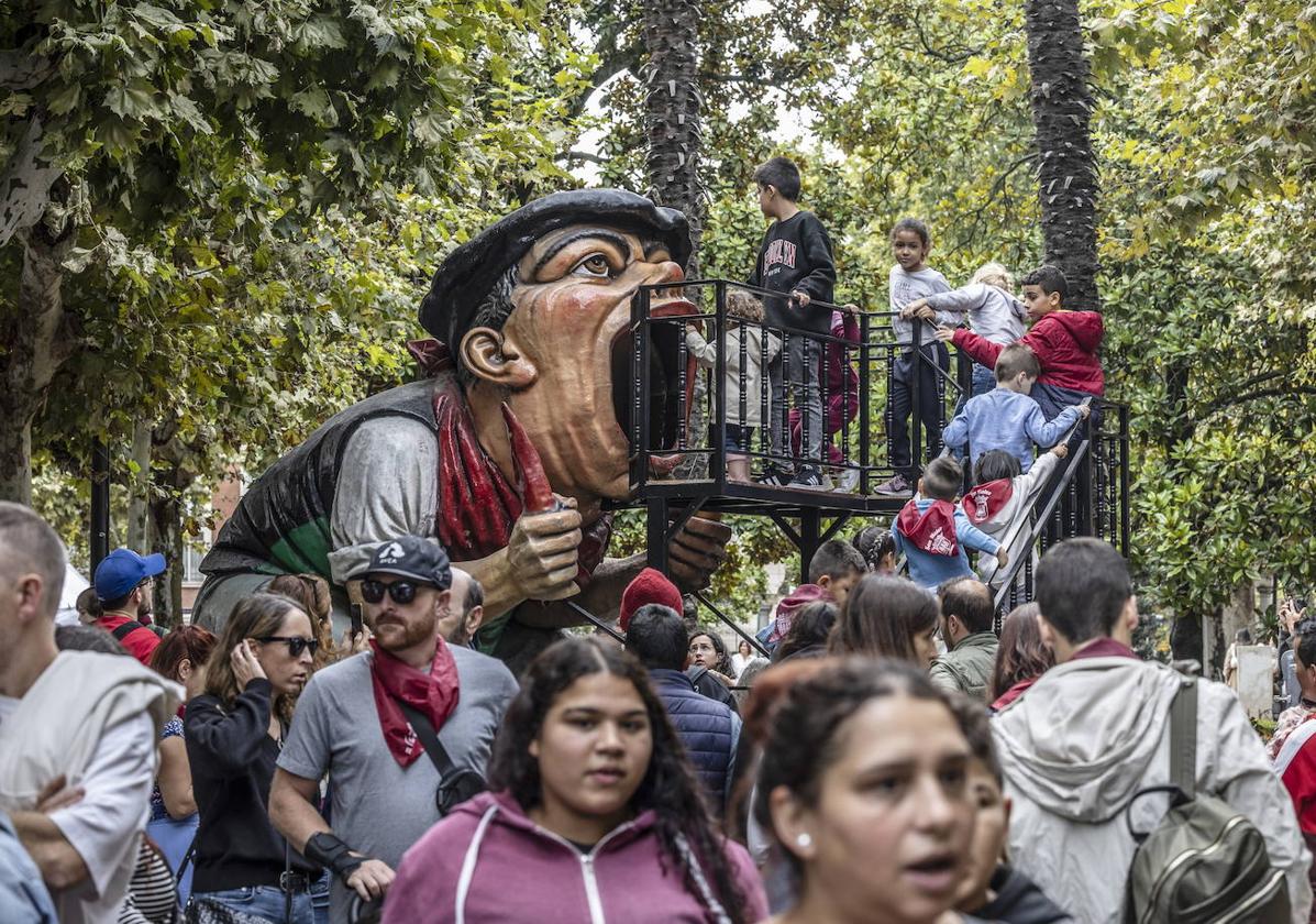 El tragantúa, en Logroño.