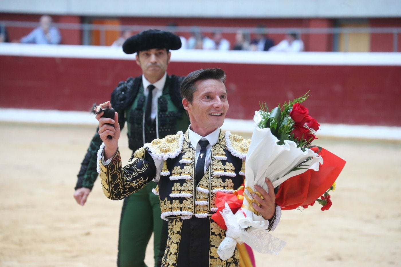 Diego Urdiales, en su último triunfo en la plaza de La Ribera.