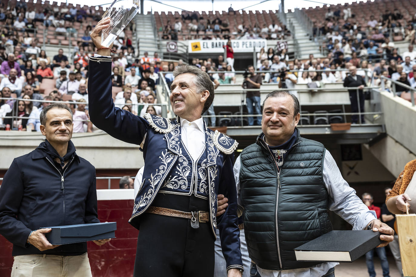 La despedida de Pablo Hermoso de Mendoza, en imágenes