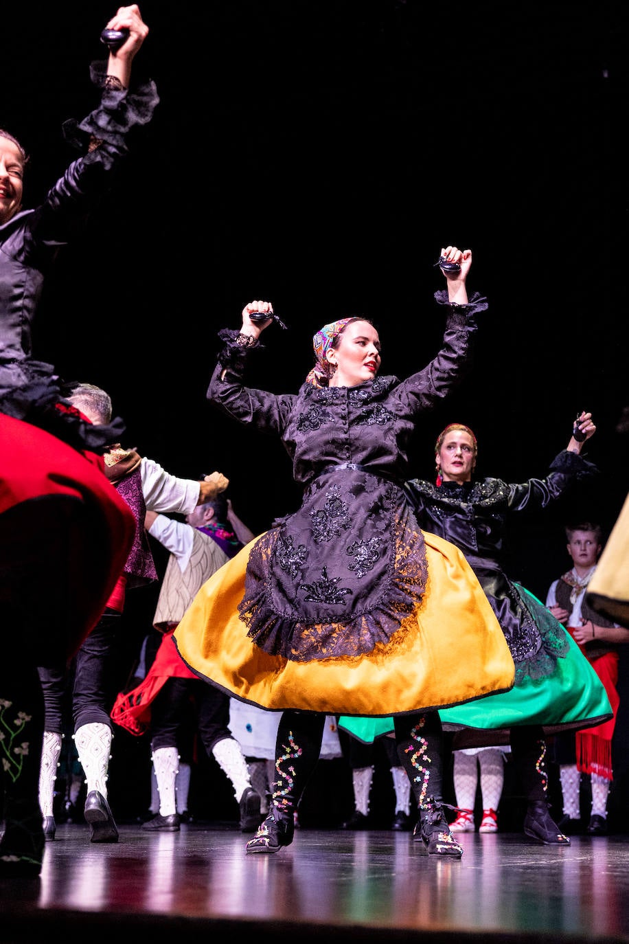 La lluvia no puede con la danza