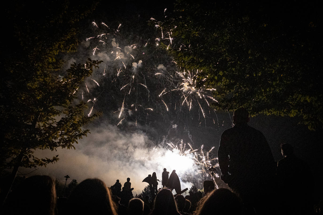 Primera colección de fuegos artificiales de San Mateo: pirotecnia Zaragozana