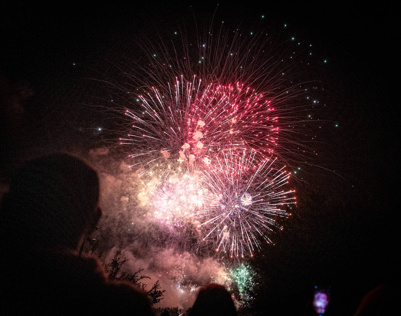 Primera colección de fuegos artificiales de San Mateo: pirotecnia Zaragozana