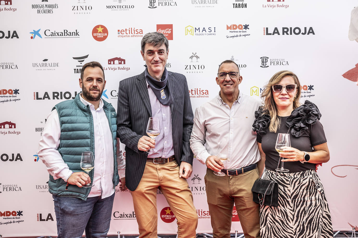 Rubén San Miguel, Alberto Pellejero, Adrián Bajo Vélez y Aintzane Lorenzo, de La Rioja Cuida.