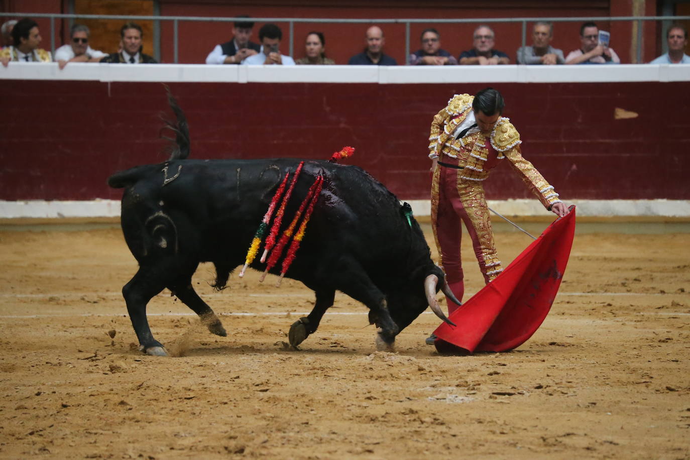 Aguado, Roca Rey y Ortega, en la tercera corrida de la feria de San Mateo