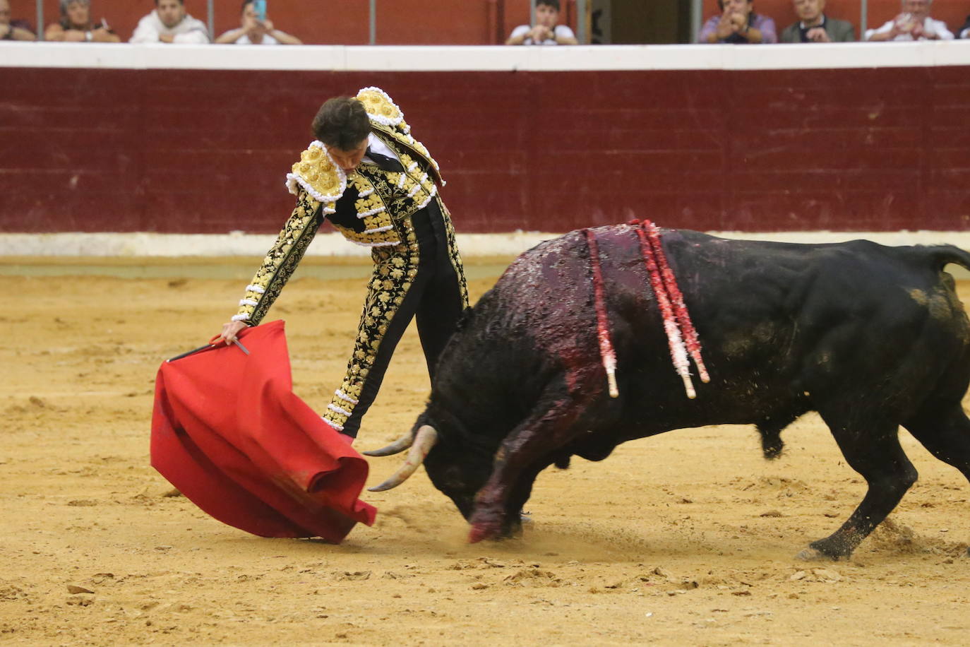 Aguado, Roca Rey y Ortega, en la tercera corrida de la feria de San Mateo