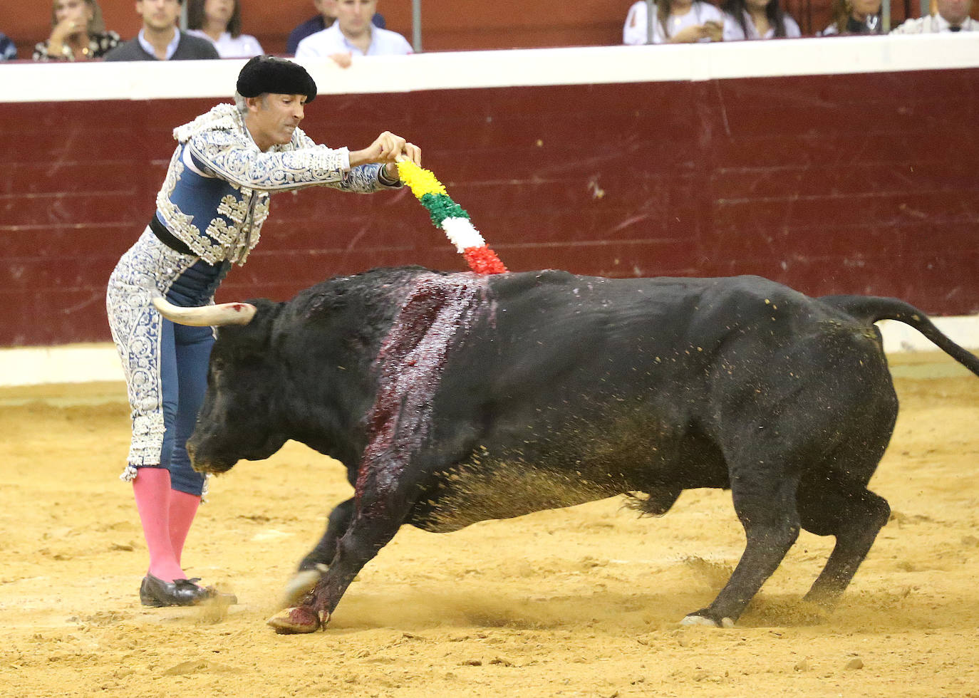 Aguado, Roca Rey y Ortega, en la tercera corrida de la feria de San Mateo