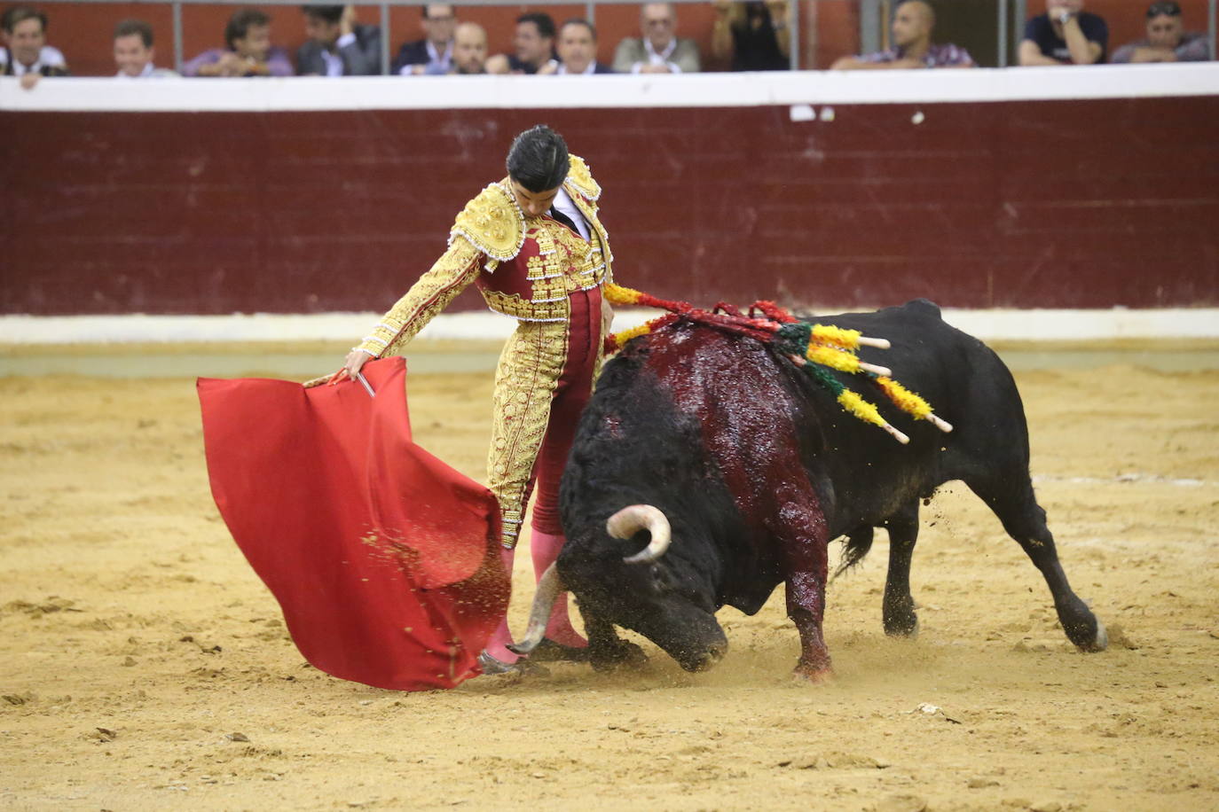 Aguado, Roca Rey y Ortega, en la tercera corrida de la feria de San Mateo