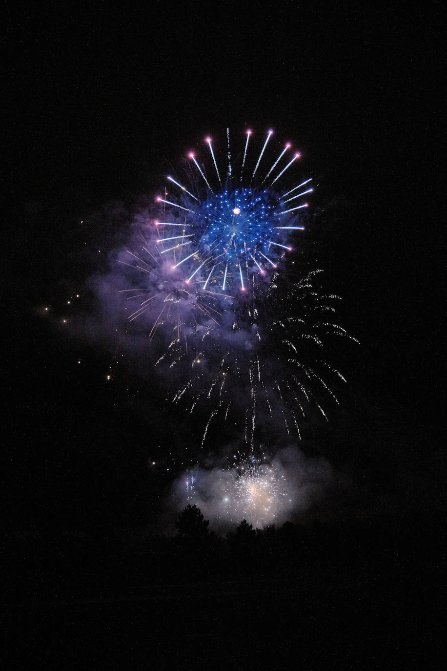 Fuegos artificiales de San Mateo con pirotecnia Pibierzo