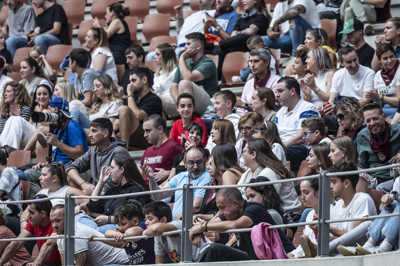 Concurso de recortes en la plaza de toros La Ribera, en imágenes